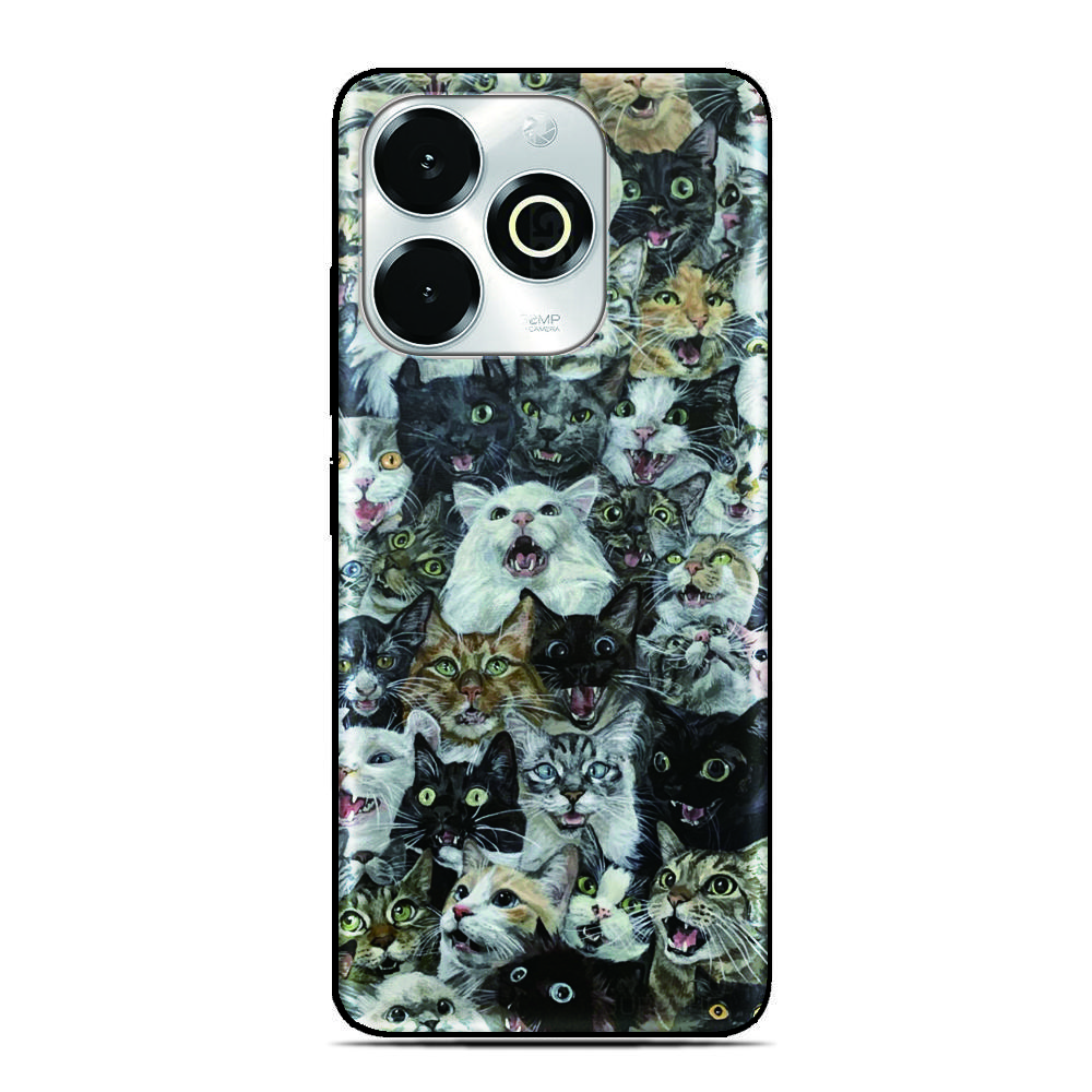 Cute Cat Photo Phone Case For Oukitel C69 C3 C2 C68 C62 C61 C57s C57 C58 P1 C1 Pro C59 C53 C51 C50 C38 C36 C35 C21 WP50 Cover