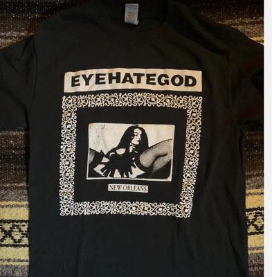 Eyehategod New Orleans Retro T Shirt Basic Black Tee Unisex