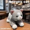 Мультяшная кукла-кошка Плюшевая игрушка Черный кот Кукла-кошка Девочка Успокаивающая тряпичная кукла