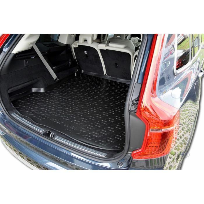 J&J AUTOMOTIVE | Tapis De Coffre Caoutchouc Premium Pour Volvo XC90 depuis 2015