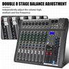 8-канальный USB Bluetooth DJ-консольный микшер со звуковой картой для микрофона