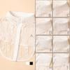 Multiple Lace and Hollow-out Design Black and White Vintage Classic Versatile Women's Detachable Collars