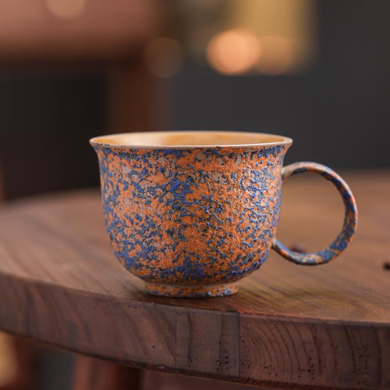 Керамическая кофейная чашка в скандинавском стиле, для послеобеденного чая, для американского латте, для латте, чашка-цветок, креативная кружка, бытовая чашка