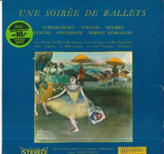 Виниловая пластинка ЧАЙКОВСКИЙ ШТРАУС ДЕЛИБ ЛЮИГ Une Soiree De Ballets 30RC803 MUSIDISC Франция Классика Б/у
