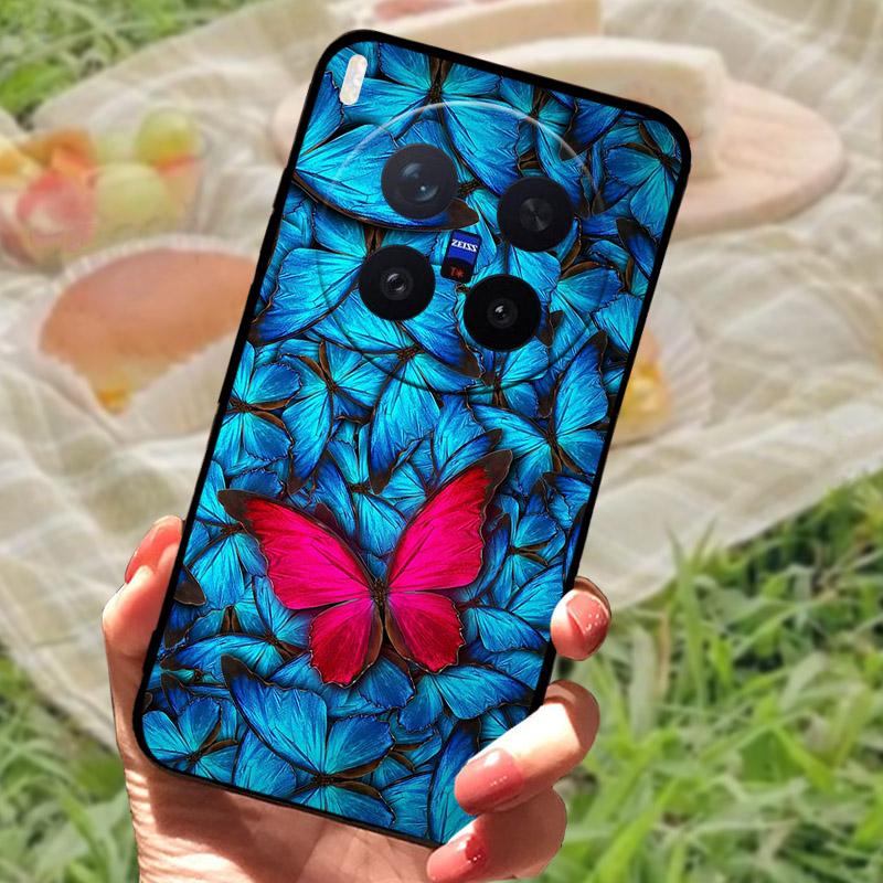 Чехол для VIVO X300 Pro 5G X300Pro V2502A Противоударный Силиконовый Мягкий ТПУ Задняя Крышка Для Телефона VIVO X 300 Pro Чехол Fundas