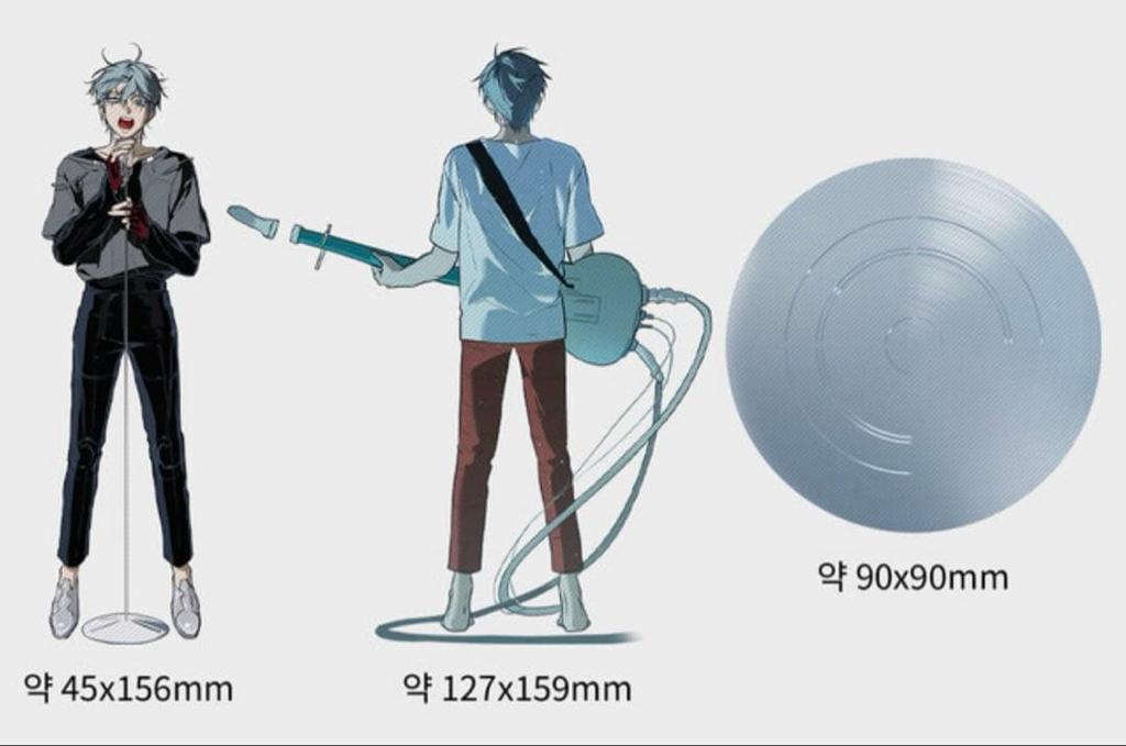 [USED] ALIEN STAGE Korea Pop-Up Acrylic Stand Ivan Till