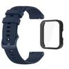 For Amazfit Bip 5 Bip3 3 Pro U Pro Pop Strap Smart Watch Silicone Bracelet Bip5 Case PC+Glass Screen Protector Film Full Cover Bumper