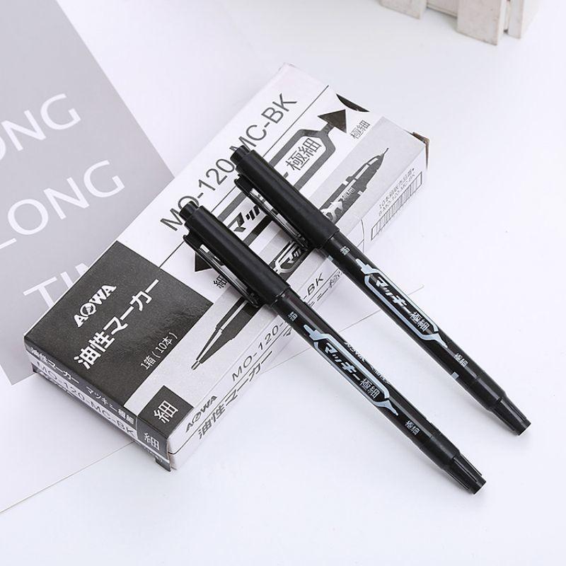 1 шт., двусторонний канцелярский маркер