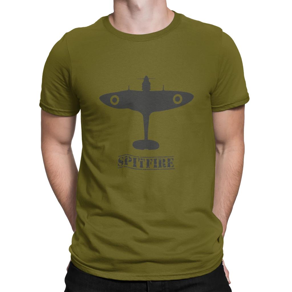 ФУТБОЛКА SPITFIRE Supermarine Истребитель ВОВ Британский Истребитель Битва за Британию ВВС RAF Футболка Топ