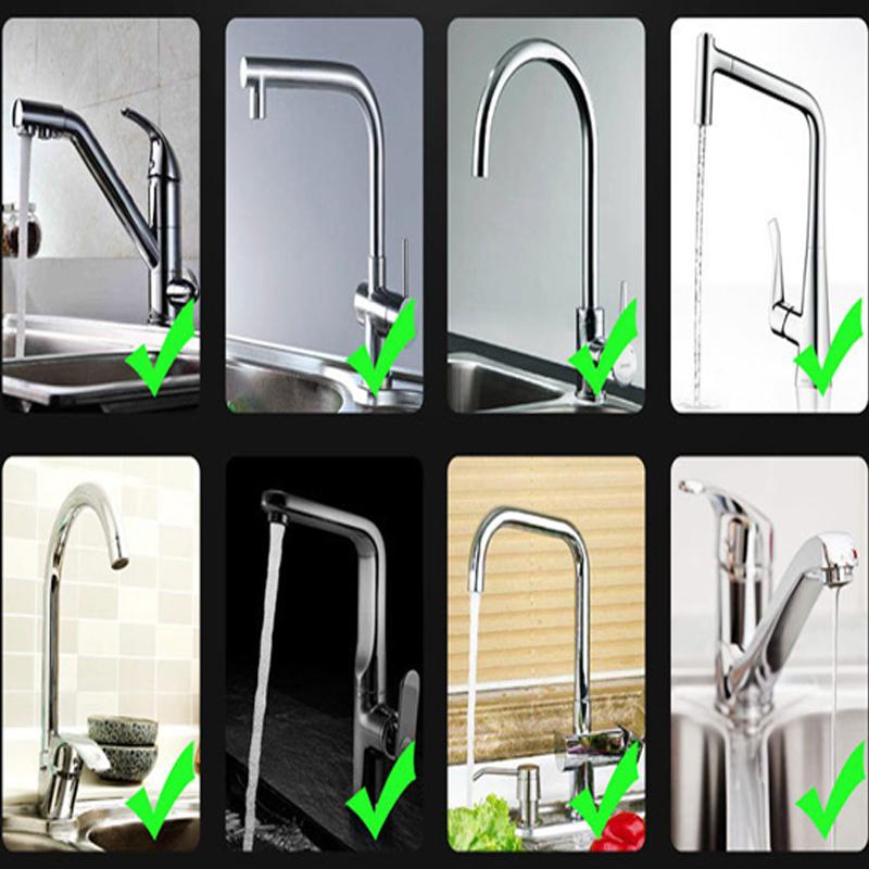 1/2pcs Kitchen Gadgets 360 Rotatable Bubbler High Pressure Faucet Extender Water Saving Bathroom Kitchen Accessories Supplies