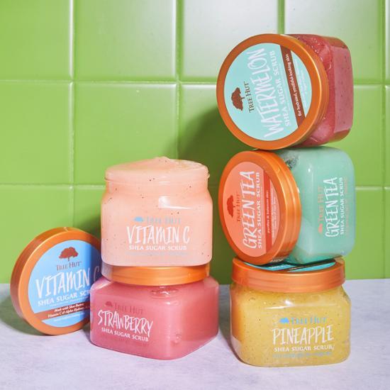 [Нет. 1 в течение 7 лет подряд] Tree Hut Сахарный скраб с ши, 510 г, 14 видов, выберите 1, корейский уход за телом