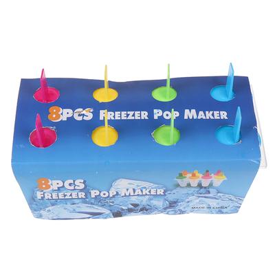 8 шт., форма для изготовления леденцов для мороженого, форма «сделай сам», формы для замороженного мороженого, йогурта, инструменты, инструменты