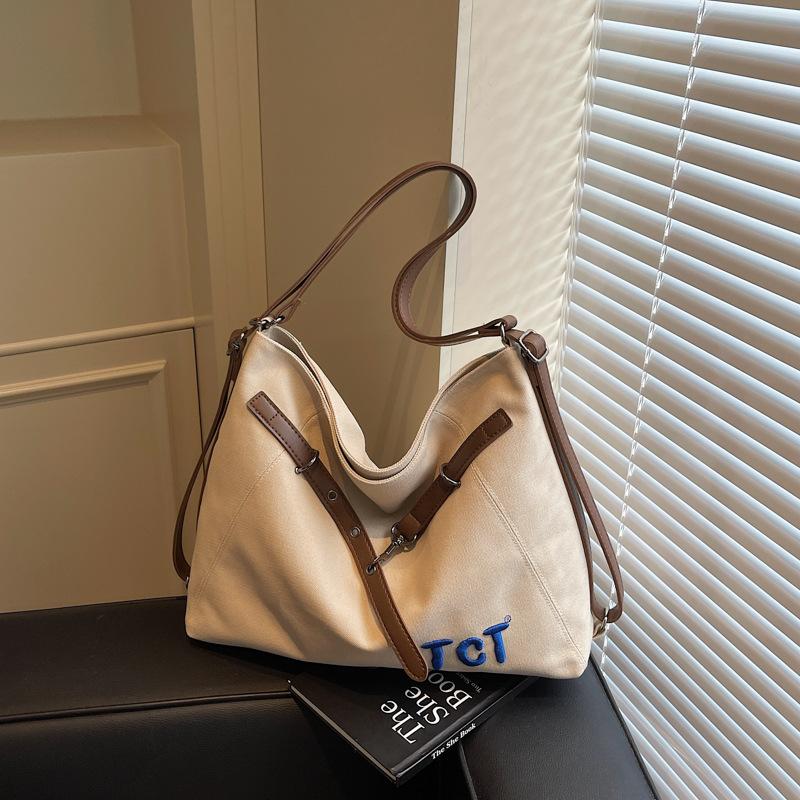 Повседневная холщовая сумка-тоут женская новая многофункциональная наплечная сумка для поездок на работу универсальный рюкзак большой вместимости