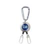 Carabiner On Reel Double 800 Blue