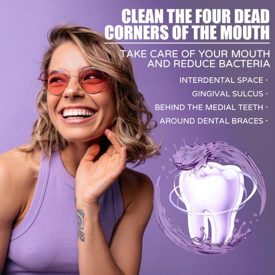 59 мл мятный ополаскиватель для полости рта против неприятного запаха изо рта, концентрированный, против кариеса