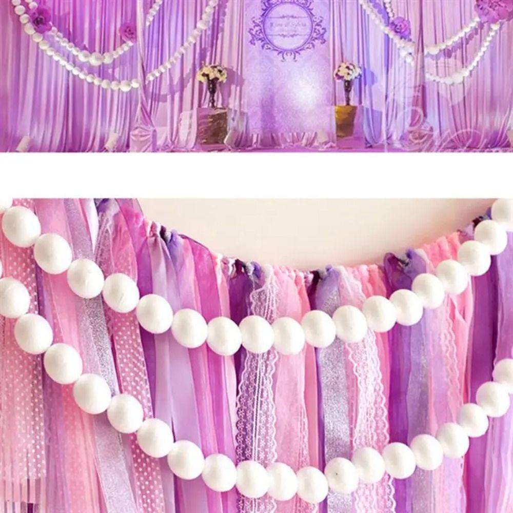 Polystyrene Foam Balls Mini Christmas Ornaments Crafts Christmas Balls Wedding