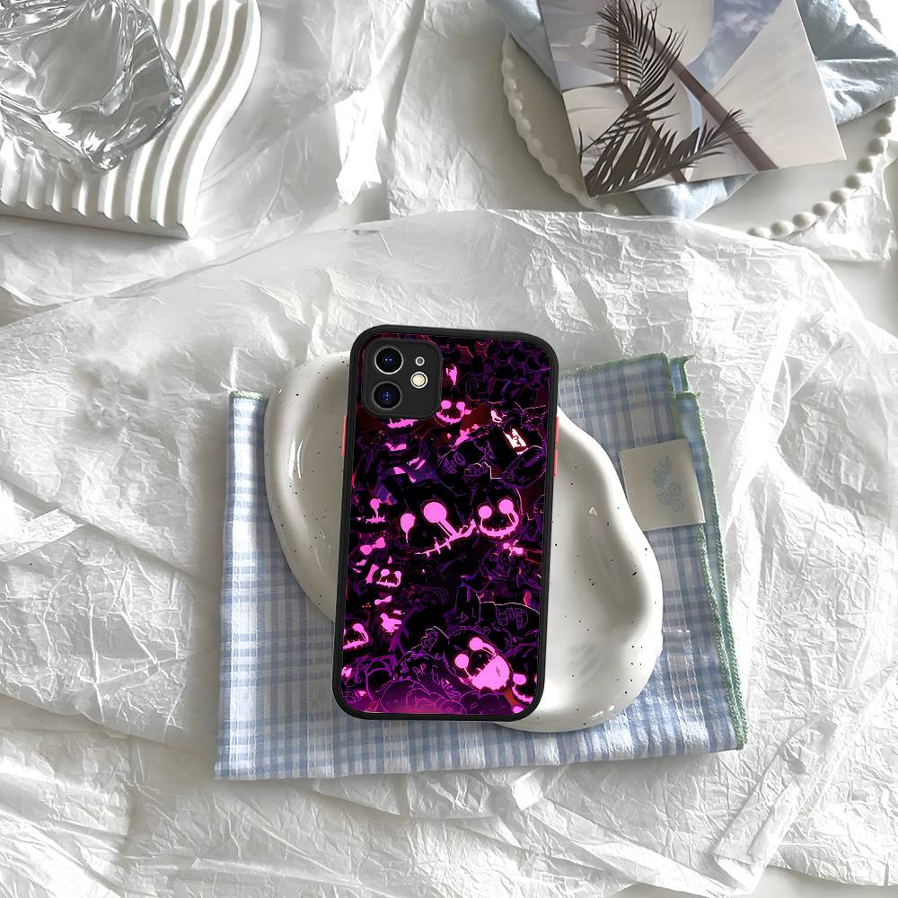 F-FNAF Пять ночей с Фредди Чехол для телефона для IPhone 16 15 14 Plus 15 13 12 11 Pro Max X XS MAX Матовый чехол