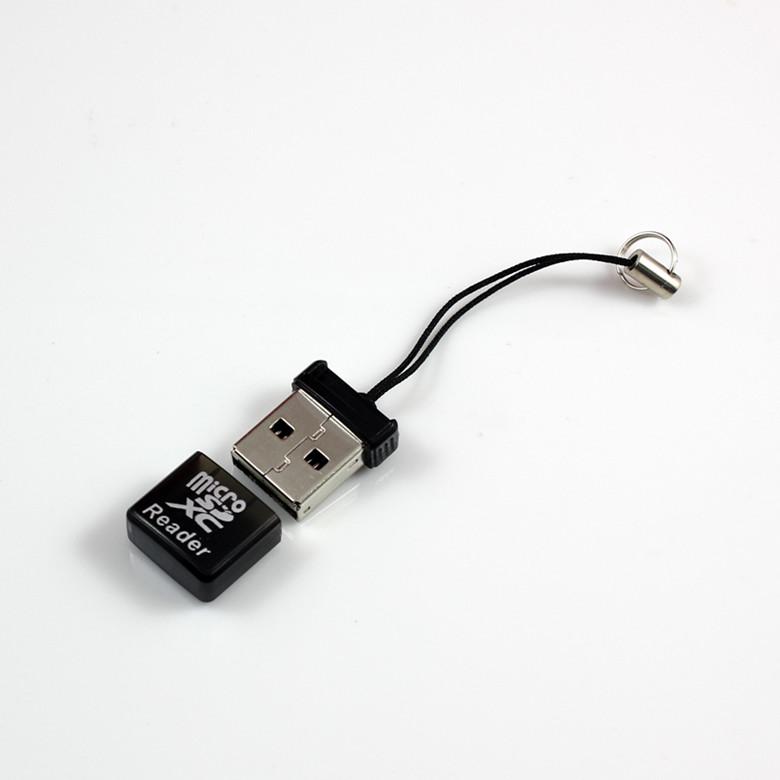 Super Mini USB 2.0 Micro SD Card Flash TF Адаптер для чтения карт памяти для компьютера, ноутбука, автомобиля