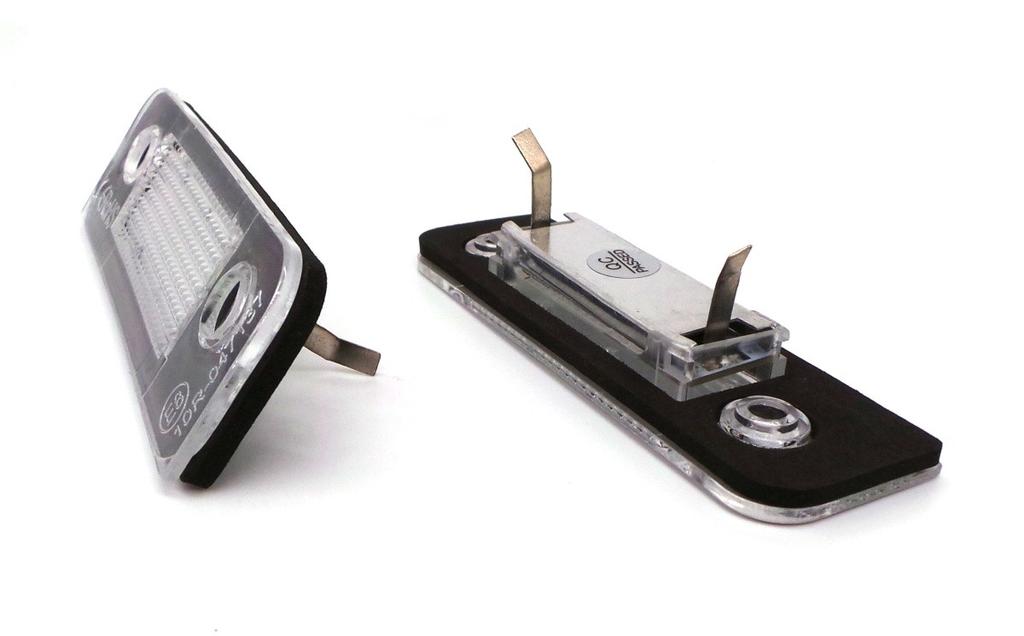 Светодиодные лампы освещения номерного знака для Ford Fiesta, Fusion, Mondeo, Off-Road, 2 шт.