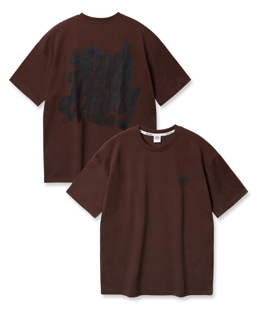 ALVINCLO Good Things Coming Oversized Short Sleeve Tee Ast4757 (5 Colors)