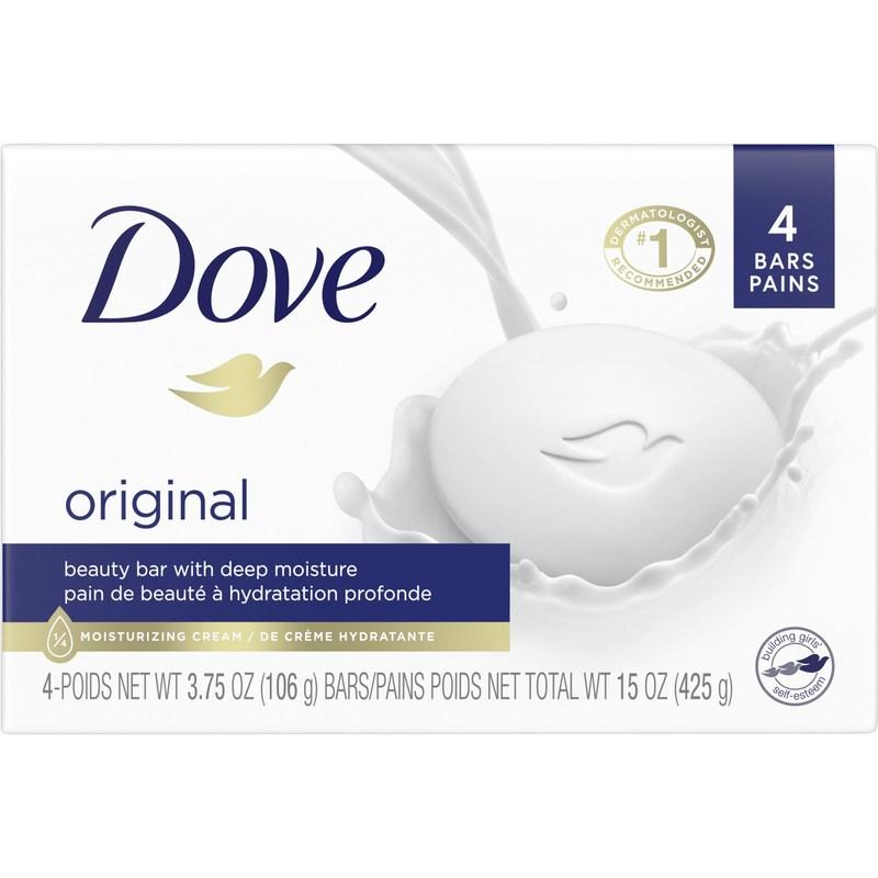 Dove Original Beauty Bar, 106g, 4 pcs