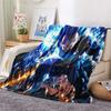 1PC Vegeta Patterned Flannel Blanket Suitable For All Seasons For Home Decor Warmth And Comfort Gifts Holiday Present