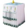 1PC Dust Cover Lace Polyester Breathable Washing Machine Cover Transparent Protection Towel Universal