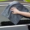 Microfiber Car Washing Towel Coral Velvet High Absorbent Clean Cloth No Hemming 40x100cm Thickened Soft Car Wash Towels