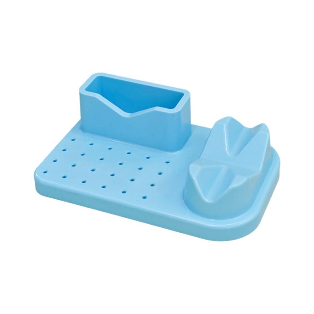 Grinder Rack Manicure Storage Box Plastic Portable Nail Art Tools Holder Tool Organization
