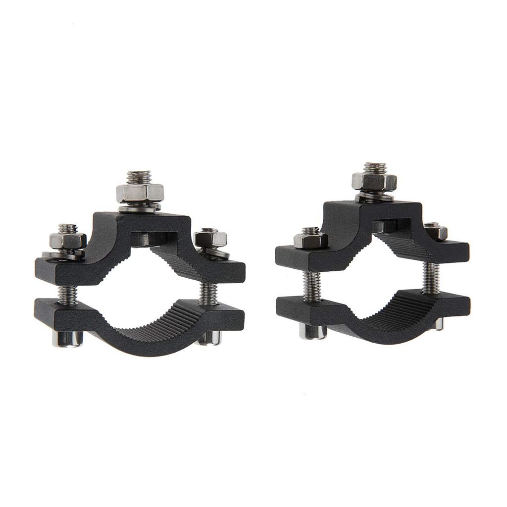 Кронштейн для трубы Lightronic, Крепление для бампера мотоцикла Fokclamp Светодиодный рабочий свет, Специальный кронштейн для подсветки, Нержавеющая сталь