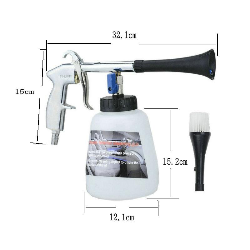 2022 High Pressure Car Washer Dry Cleaning Gun Dust Remover Automobiles Water Gun Deep Clean Washing Tool EU JP US