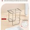 Toothbrush And Toothpaste Stand With Quick Drying Designs For Keeping Bathroom Clean And Tidying