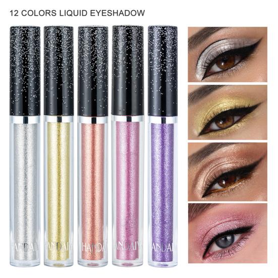 Long Lasting Cosmetic 12 Colors Single Makeup Eyeshadow for Women