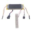 Electric Scooter LCD Display PCB Waterproof LCD Panel Screen Replacement for KUGOO S1S2S3 36V