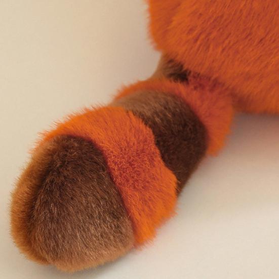 Двусторонний плюшевый игрушечный красный панда, мягкая набивная игрушка для детей, компаньон для обнимания, легкая декоративная подушка, подарок на день рождения, Рождество, для комфорта, для игры