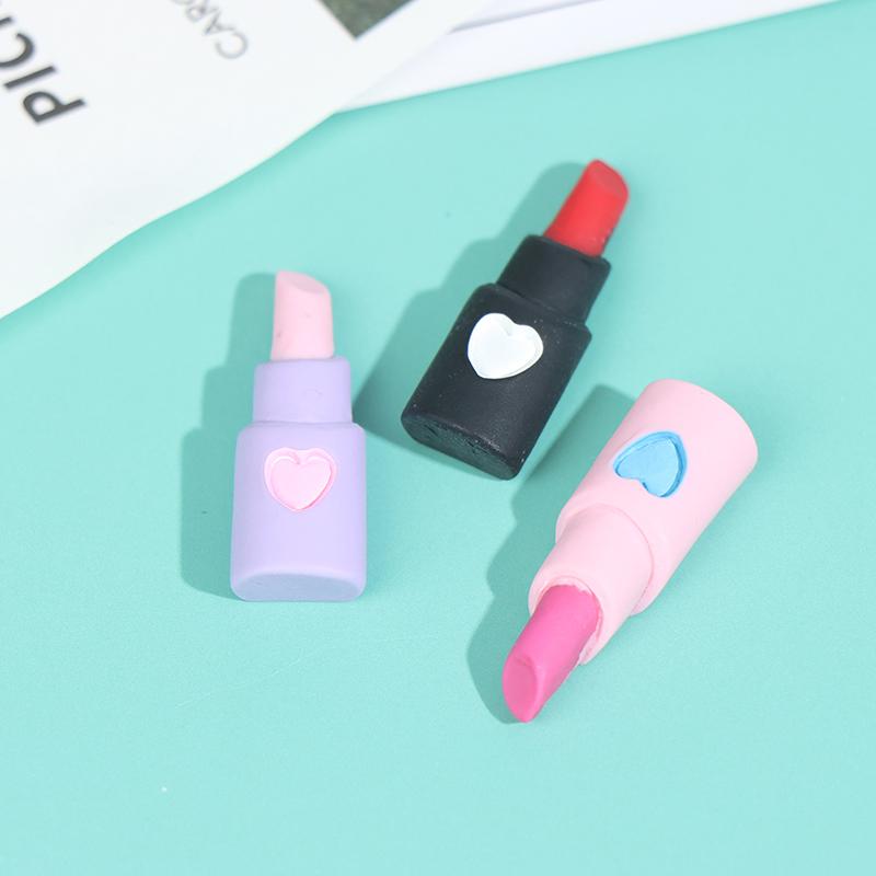5 шт. Миниатюрная милая помада Имитация косметики Сделай сам Игровые игрушки Кукольный домик