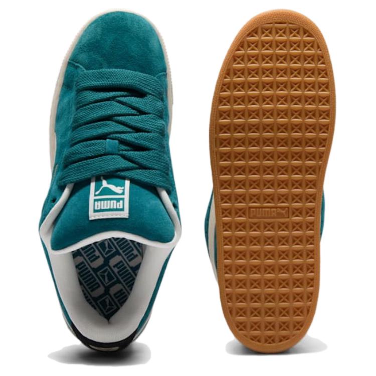 Puma Suede XL Levels - Холодные зеленые кроссовки унисекс Teal Frosted-Ivory Black 400530-02