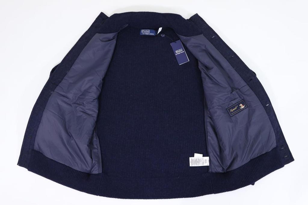 POLO RALPH LAUREN Kainock Вязаная Стеганая Размер Синий Индиго Мужская Куртка, XL, (Код товара 01010108)