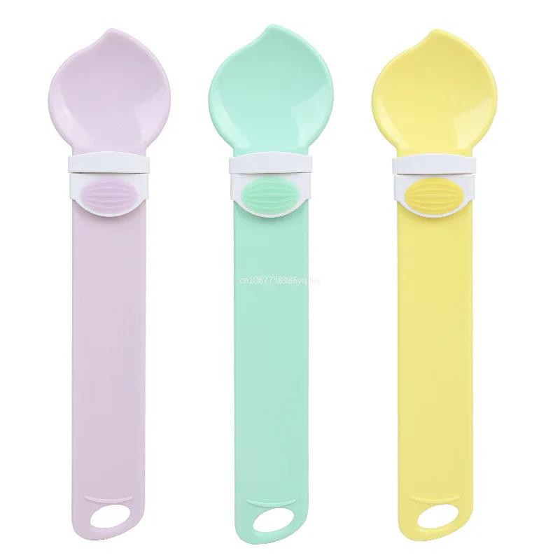 Cat Strip Feeder Food-Grade Cat Wet Treat Dispenser Spoon Easy Cat Food Feeding Spoon Long Handle Cats Strip Squeeze Spoon
