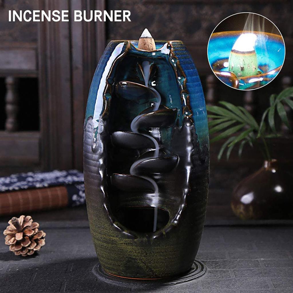 Qi Waterfall, Incense Holder For Living Room, Decorations, Aromatherapy Diffusers