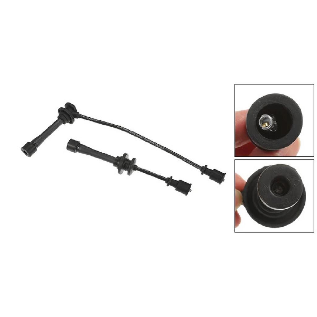 UXCELL 2 Pcs Spark Plug Wire Ignition Coil Cable No.0K01318160B for Kia Sportage 95-02