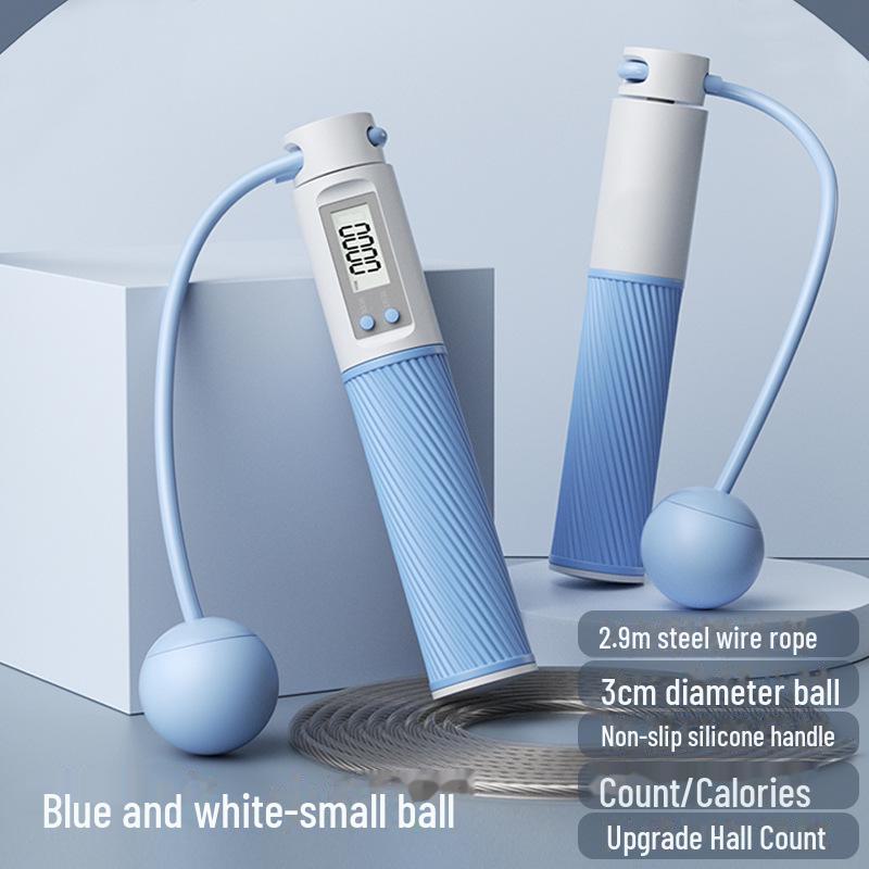 «Премиальная скакалка без веревки для женского фитнеса, счета и упражнений в помещении»