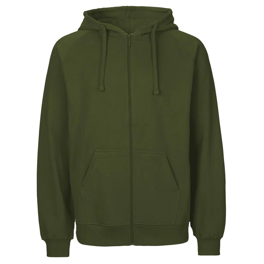 Neutral Mens Full Zip Hoodie