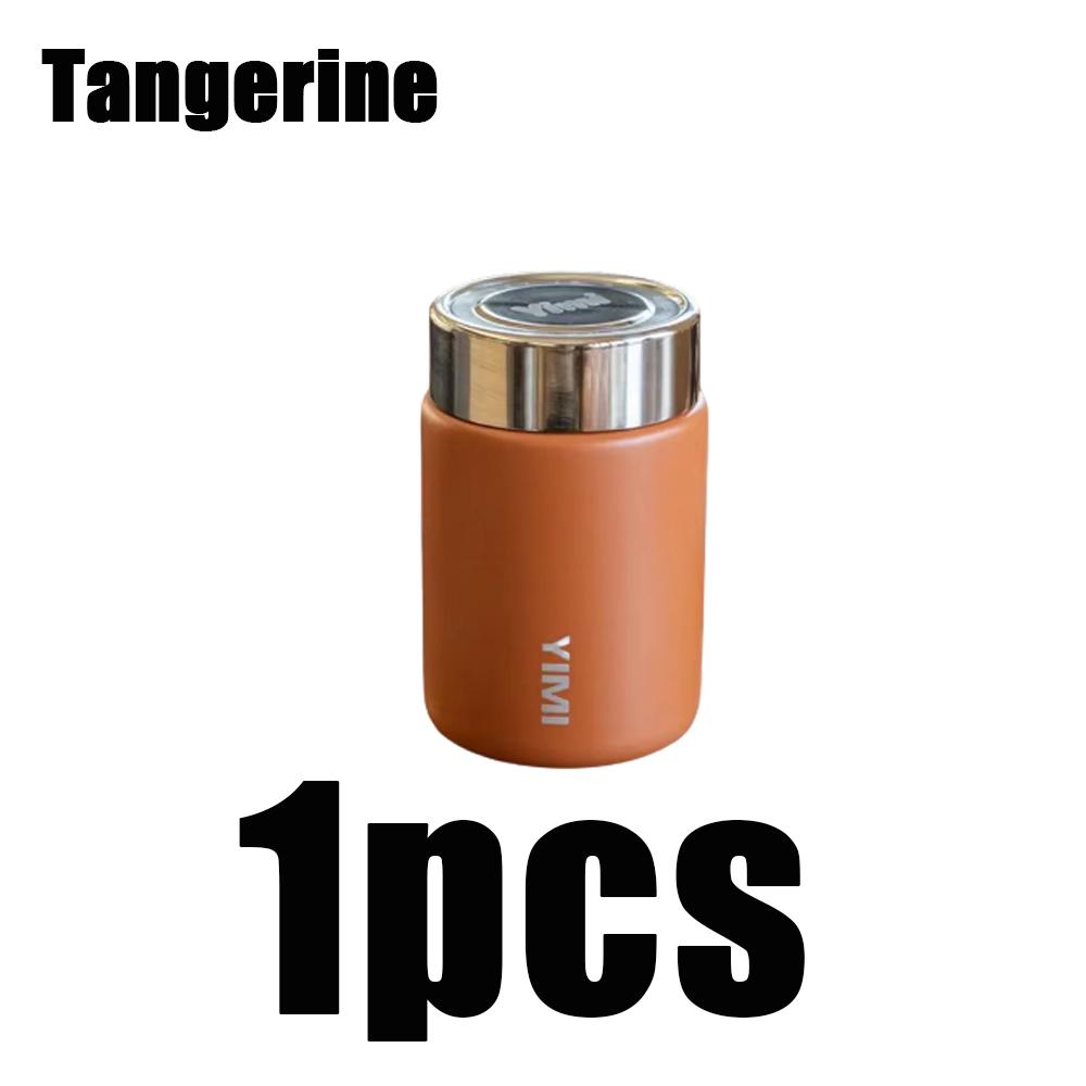 1pcs 230ml Mini Stainless Steel Thermos Mug Compact Cute Portable Pocket Flask Coffee Household Kitchen Thermal Insulation Tools