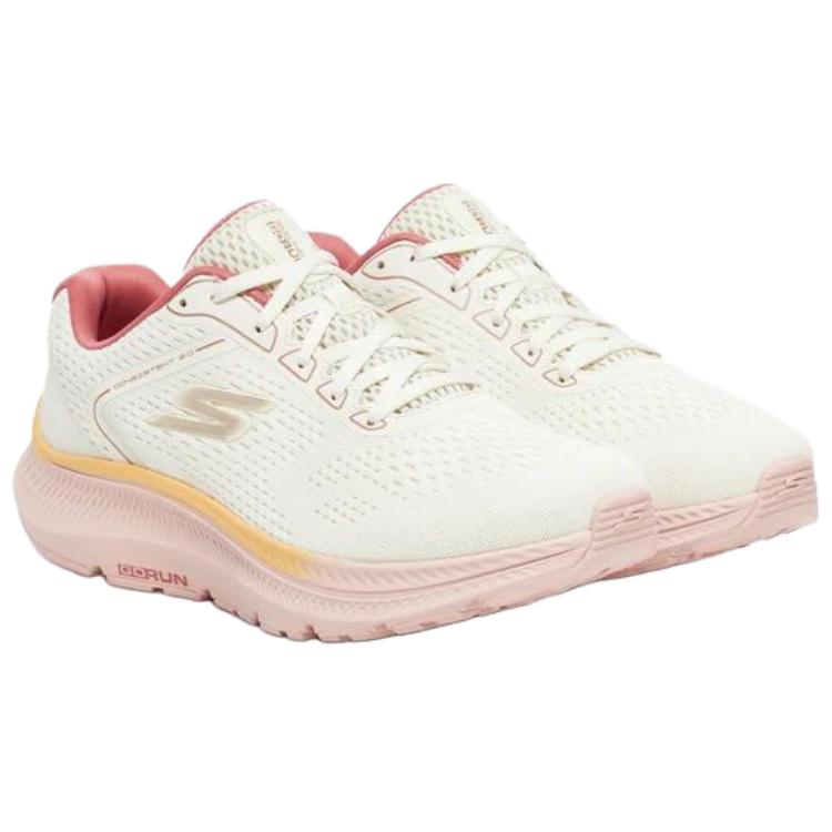 Skechers Go Run Consistent 2.0 Универсальные Удобные Низкие Кроссовки для Бега Женские Светло-Розовые 128607-NTPK