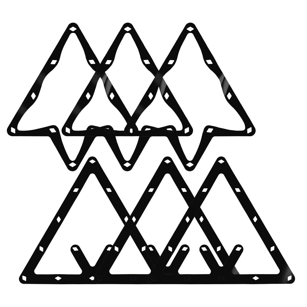 6 шт. держатель стойки для бильярдных шаров Magic Ball