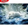 Полная площадь Алмазная вышивка Волк Алмазная картина Вышивка крестиком Зимняя мозаика Распродажа Животные Украшения для комнаты