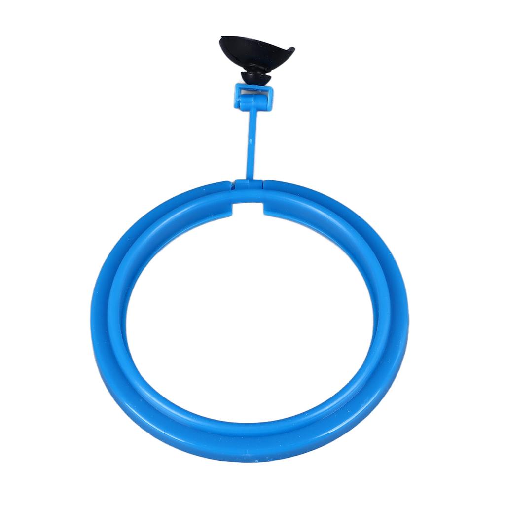 Fish Feeding Ring with Suction Cup Easy To Install Prevent Water Turbulence From Washing Food Into