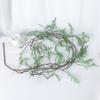 Flexible Fake Hanging Ivy Plants Evergreen Climbing Rattan Branches Ornamental Vines  Landscaping