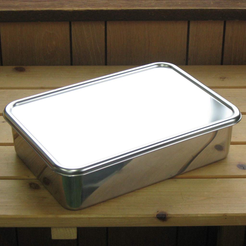 Набор глубоких контейнеров Nagao Tsubame Sanjo с крышкой, квадратный контейнер для хранения, нержавеющая сталь, 8 шт., сделано в Японии, 34,3 см, 18-8 шт.